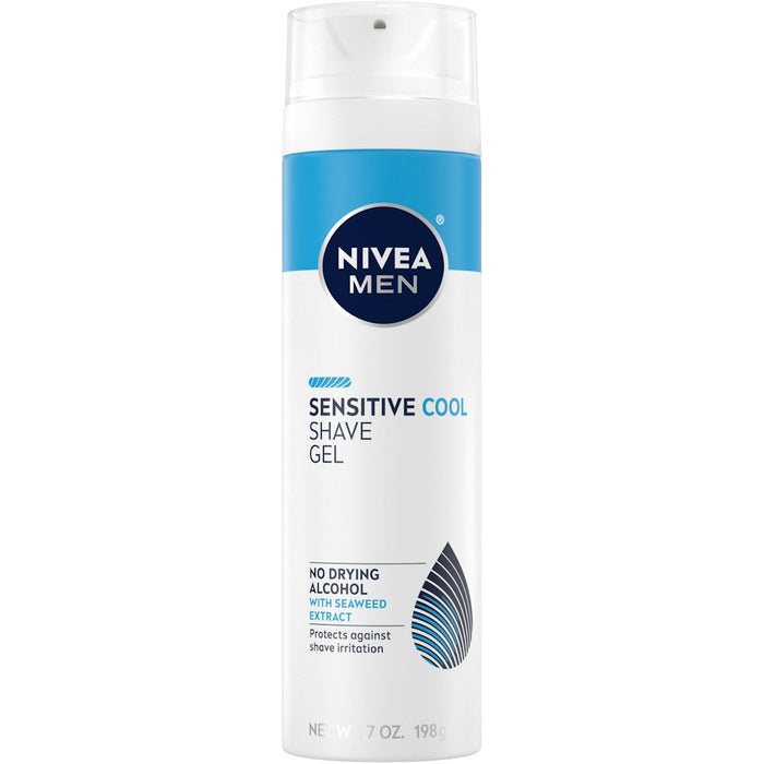NIVEA Men Cooling Shave Gel For Sensitive Skin - 7oz by Pasteur Pharmacy