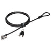 Kensington MicroSaver 2.0 Keyed Laptop Lock, 6 ft Steel Cable, Silver, 2 Keys
