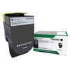 Lexmark 71B10K0 Unison Toner, 3,000 Page-Yield, Black