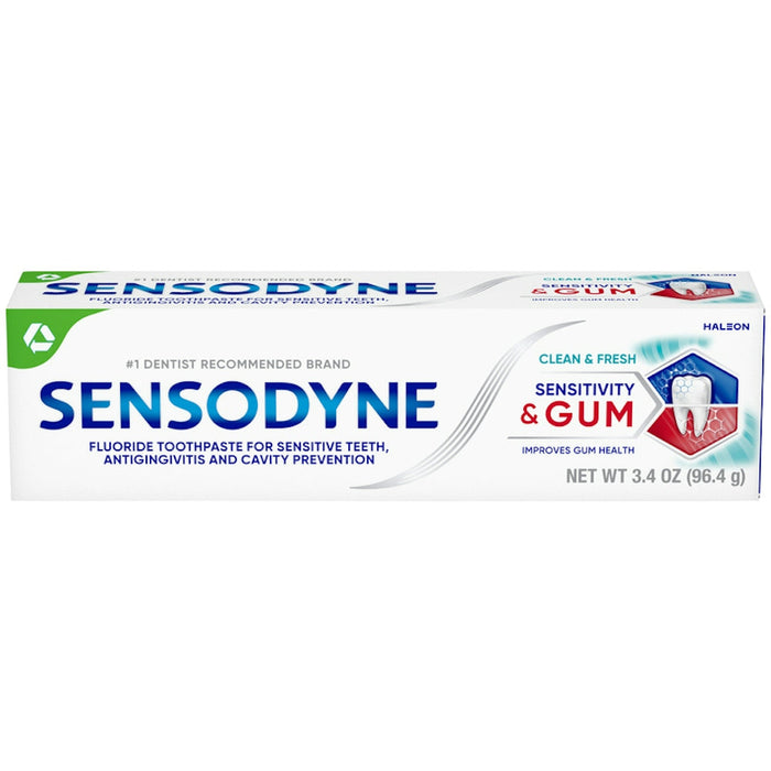 Sensodyne Clean & Fresh Sensitivity & Gum Sensitive Toothpaste by Pasteur Pharmacy
