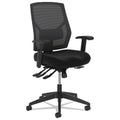 HON VL582 High-Back Task Chair, Supports Up to 250 lb, 19" to 22" Seat Height, Black