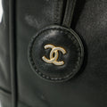 Chanel Matelasse Black Lambskin Chain Shoulder Bag Gold Hardware #3044 by Bolt Boutique