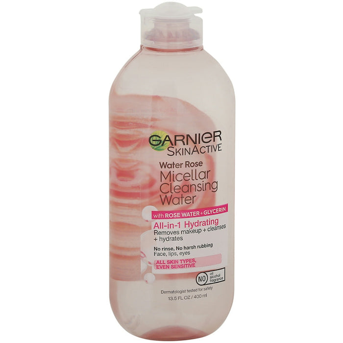 Garnier Skin Active Micellar Cleansing Water, All In 1 Hydrating 13.5 Fl Oz by Pasteur Pharmacy