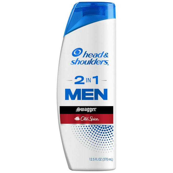 Head & Shoulders Men Swagger Old Spice 2 In 1 Dandruff Shampoo Conditioner 12.5 Fl Oz by Pasteur Pharmacy
