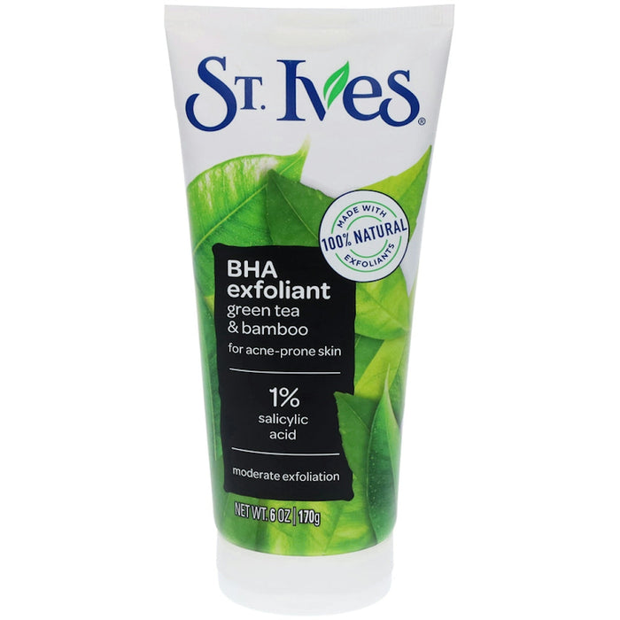 St. Ives Blackhead Clearing Face Scrub - Green Tea And Bamboo - 6oz by Pasteur Pharmacy