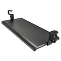 Alera AdaptivErgo Clamp-On Keyboard Tray, 30.7" x 13", Black