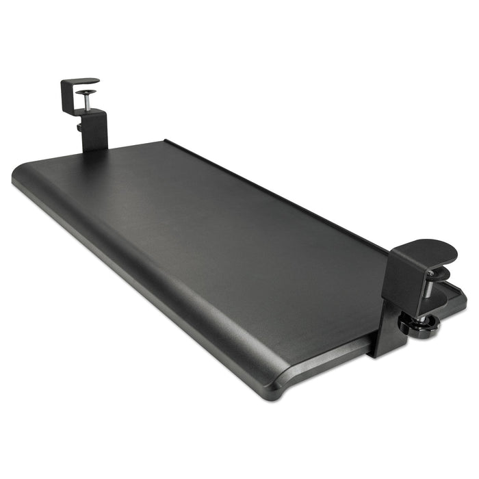 Alera AdaptivErgo Clamp-On Keyboard Tray, 30.7" x 13", Black