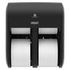 Georgia Pacific Compact Quad Vertical 4-Roll Coreless Dispenser, 11.75 x 6.9 x 13.25, Black