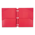 Five Star Snap-In Plastic Folder, 20-Sheet Capacity, 11 x 8.5, Assorted, Snap Closure, 4/Set