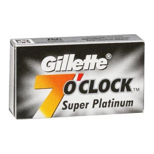 Gillette 7 O`Clock Super Platinum Razor Blades - 5 Pack by Pasteur Pharmacy