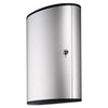 Durable Locking Key Cabinet, 72-Key, Brushed Aluminum, Silver, 11.75 x 4.63 x 15.75