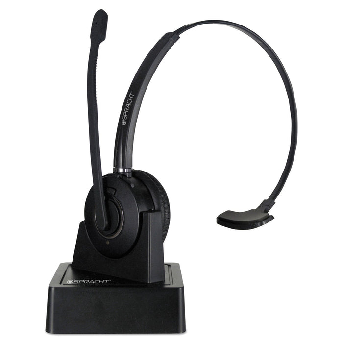 Spracht ZuM Maestro USB Softphone Headset, Monaural, Over-the-Head, Black