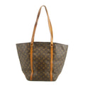 Louis Vuitton Monogram Canvas Brown Sac Shopping Tote Bag #3055 by Bolt Boutique