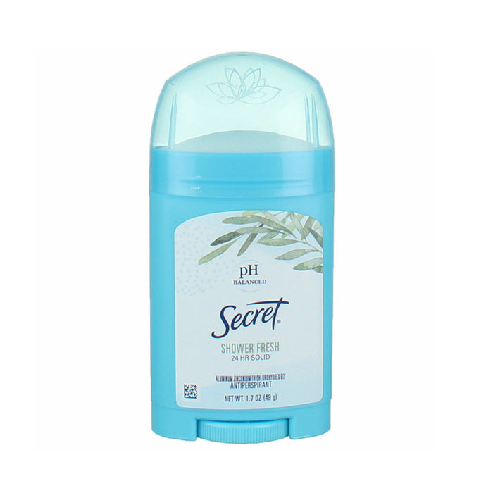 Secret Wide Solid, Antiperspirant Deodorant, Shower Fresh Stick 1.7oz by Pasteur Pharmacy