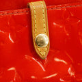 Louis Vuitton Monogram Vernis Mallory Square Pouch Red Rouge #3057 by Bolt Boutique