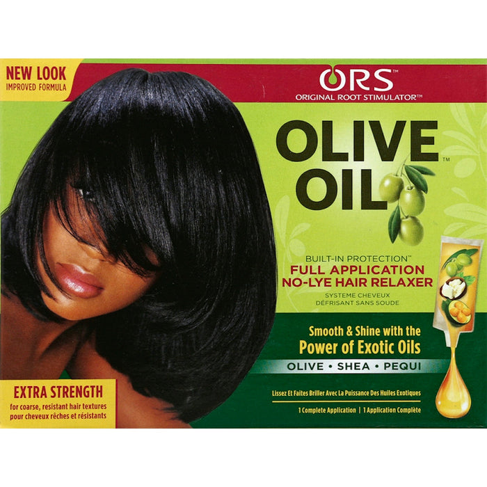ORS Olive Oil Built In Protection No Lye Extra Strength Hair Relaxer Kit by Pasteur Pharmacy
