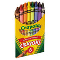 Crayola Classic Color Crayons, Tuck Box, 8 Colors