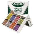 Crayola Jumbo Classpack Crayons, 25 Each of 8 Colors, 200/Set