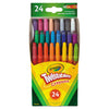 Crayola Twistables Mini Crayons, 24 Colors/Pack