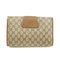 Gucci GG Supreme Web Sherry Line Clutch Bag Beige #3059 by Bolt Boutique