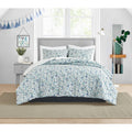 Poppy & Fritz Olivia Twin Cotton Blue Duvet Cover Set by Vanessa Jane