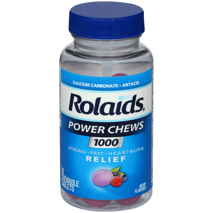 Rolaids Power Digestive Chews - Berry - 32ct by Pasteur Pharmacy