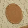 Christian Dior Honeycomb Canvas Chain Shoulder Bag Beige Brown Gold Hardware #3060 by Bolt Boutique