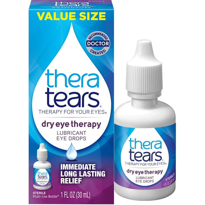 TheraTears Value Size Sterile Lubricant Eye Drops 1 Fl Oz by Pasteur Pharmacy