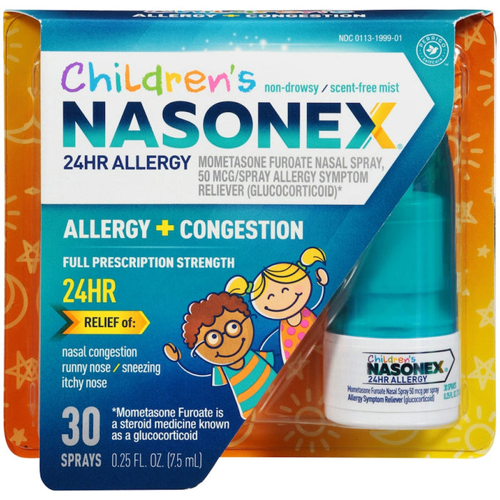 Nasonex™ 24HR Allergy Relief – Scent-Free Mist (30 Sprays) by Pasteur Pharmacy