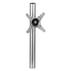 Fellowes Lotus Single Monitor Arm Kit, For 26" Monitors, 180 Degree Rotation, 180 Degree Pan, Silver, Supports 17 lb