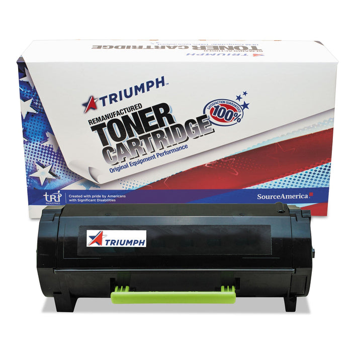 Triumph Remanufactured 60F1H00 Extra High-Yield Toner, 10,000 Page-Yield, Black