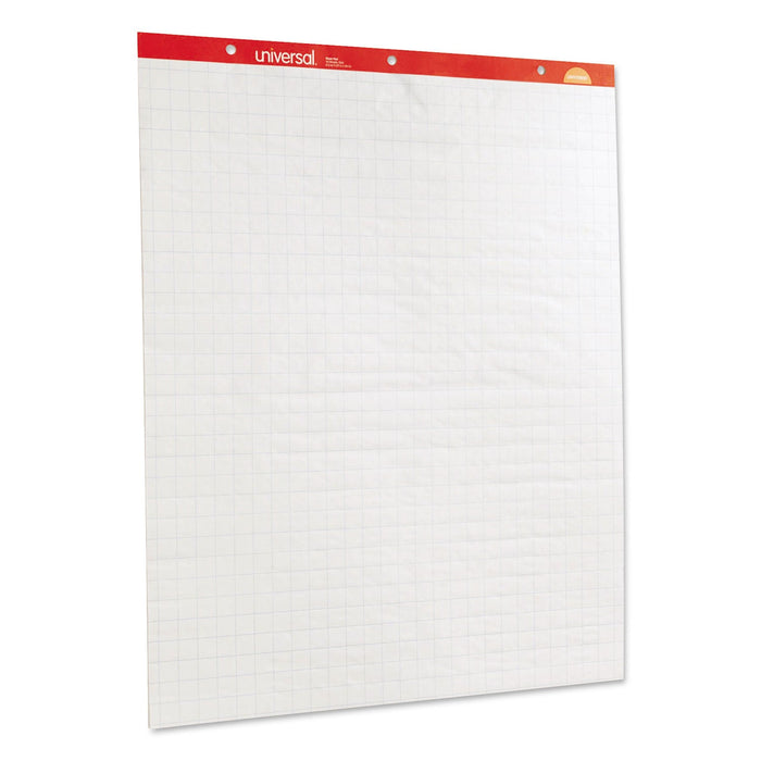 Universal Renewable Resource Sugarcane Based Easel Pads, Quadrille Rule (1 sq/in), 27 x 34, White, 50 Sheets, 2/Carton