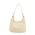 Bottega Veneta Intrecciato Cream Shoulder Bag #3064 by Bolt Boutique