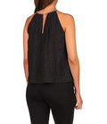 Michael Kors Sleeveless Chain Neck Halter Top by Vanessa Jane