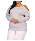 Michael Michael Kors Plus-Size Embellished Cutout Top, Size 1X by Vanessa Jane