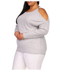 Michael Michael Kors Plus-Size Embellished Cutout Top, Size 1X by Vanessa Jane