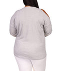 Michael Michael Kors Plus-Size Embellished Cutout Top, Size 1X by Vanessa Jane