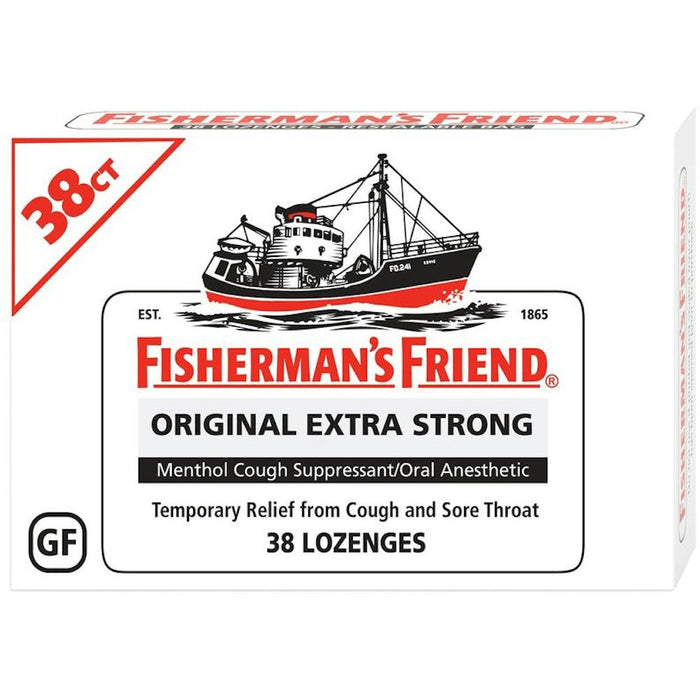 Fisherman's Friend Fishman's Menthol Cough Suppressant, Original Extra Strong by Pasteur Pharmacy