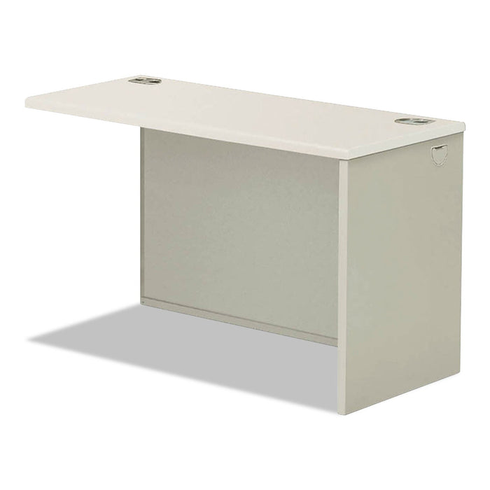 HON 38000 Series Return Shell, Right, 33.75w x 65d x 4.19h, Silver Mesh/Light Gray