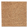 Iceberg iDesign Frameless Cork Bulletin Board, 18 x 18, Natural