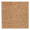 Iceberg iDesign Frameless Cork Bulletin Board, 18 x 18, Natural
