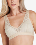 Bali Comfort Revolution Comfy Glam Scallop Lace Wireless Bralette by Vanessa Jane