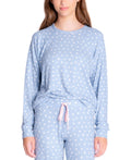Insomniax Butter Jersey Long Sleeve Crewneck Pajama Top, Size XL by Vanessa Jane