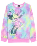 Minnie Yay Big Girls Pullover Sweatshirt - Multicolor, Size Large by Vanessa Jane