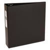Avery Economy Non-View Binder with Round Rings, 3 Rings, 3" Capacity, 11 x 8.5, Black, (3602)
