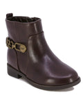Nine West Toddler Girls Lil Amara Bootie – Brown, Size 5T by Vanessa Jane