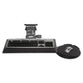 Kelly Computer Supply Leverless Lift N Lock Keyboard Tray, 19w x 10d, Black