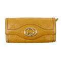 Gucci GG Interlocking Leather Brown Wallet #3069 by Bolt Boutique