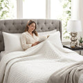 Lush Decor Ava Diamond Oversized Cotton 3 Piece Quilt Set, Size Full/Queen by Vanessa Jane