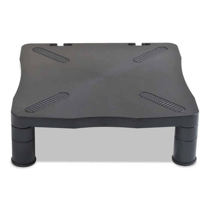 Kelly Computer Supply Monitor Stand, 13.25" x 13.5" x 2" to 4", Black, Supports 60 lbs
